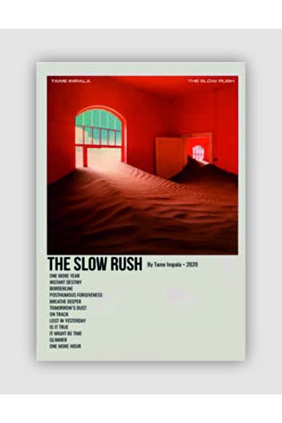 The Slow Rush Wall Poster - Wall Decor - Thick Paper - Frameless
