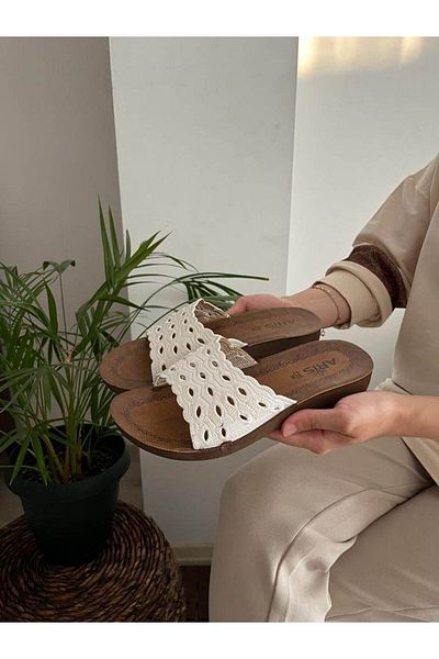 Behtah Kundura Model Clasic Confortabil Papuci Mamei cu o singura catarama Papuci de stradă Papuci de zi cu zi