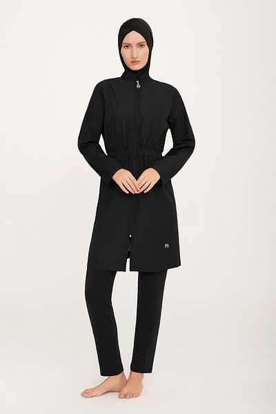 MARESİVA PARACHUTE FABRIC HIJAB SWIMSUIT