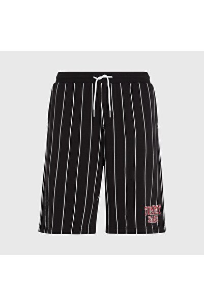 Tommy Hilfiger Tommy Jeans Ovz Pinstripe Erkek Siyah Şort