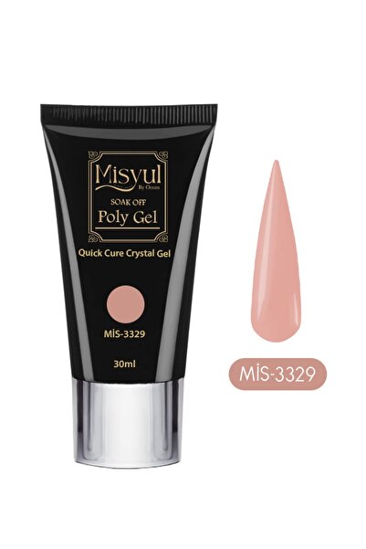 Misyul Poly Jel Protez Tırnak, Hızlı Tırnak Uzatma Poly Gel