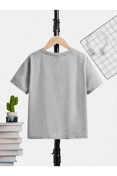 Machetta Tricou pentru copii din bumbac, cu imprimeu Palmiye California