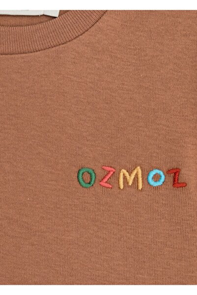 Ozmoz By Mukadder Özden Unisex Embroidered Organic Kids T-shirt