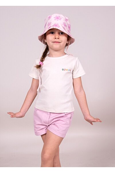 Ozmoz By Mukadder Özden Unisex Embroidered Organic Kids T-shirt