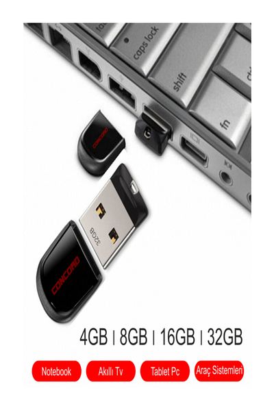 Concord Usb 2.0 Mini Lite Flash Memory C-UML 4GB/8GB/16GB/32GB/64GB