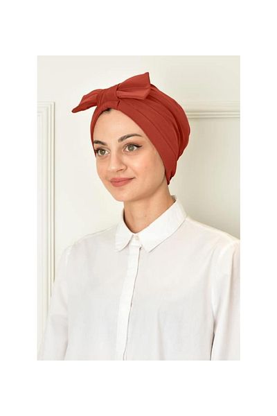 acetinkaya BOW DOUBLE SIDED BONNET