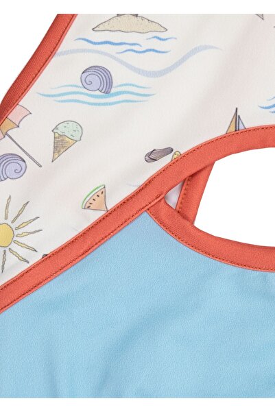 Ozmoz By Mukadder Özden Reborn UV Protection Recycle Girl's Swimsuit