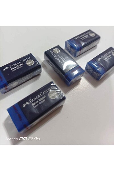 Faber Castell Eraser Blue Exam Dimensiune medie (5 buc)