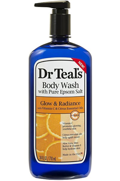 Dr Teals شامبو الجسم المتألق والمشرق من دكتور تيلز، 710 مل