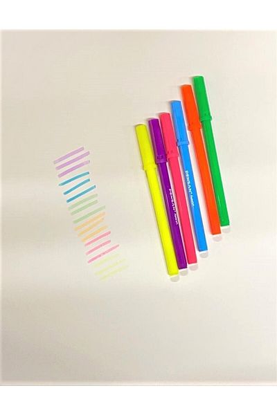Pensan Neon Highlighter 6 Color Highlighting Pen