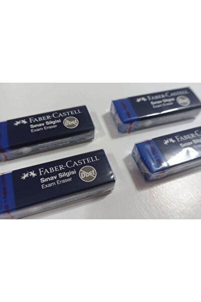 Faber Castell Mavi Sınav Silgisi Büyük Boy Boy (4 adet)