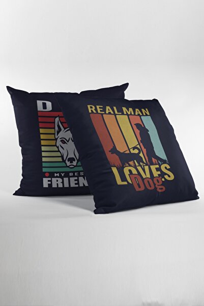 Moud's Double Sided Printed Dog Friendly Patterned 2-Piece Combination Suede ...