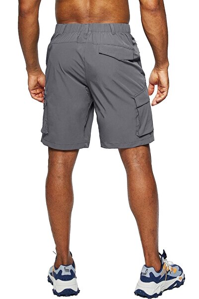 GHASSY CO. Ghassy Co. Erkek Kamp Yürüyüş Seyahat Hızlı Kuruma Çok Cepli Outdoor Şort