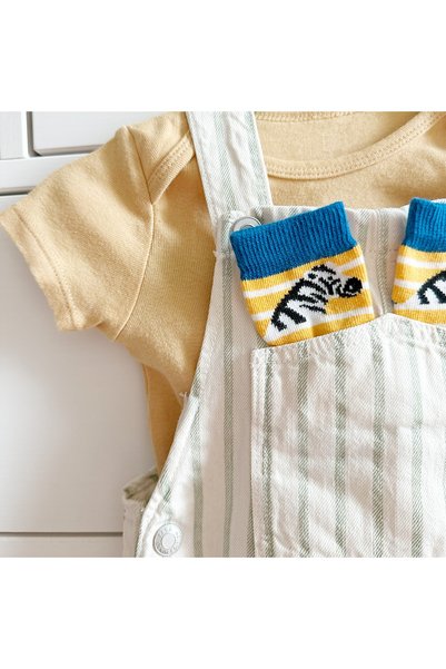 hogso 3-pack Leo Safari Series Baby Socks
