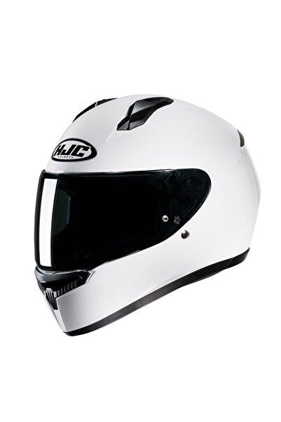 HJC C10 Kapalı Motosiklet Kaskı Beyaz