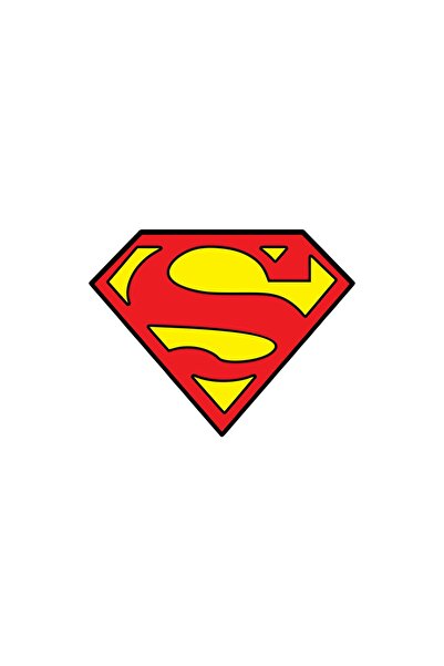 esticker 8x6 Cm Superman Sticker Laptop Auto Car Motor Sticker