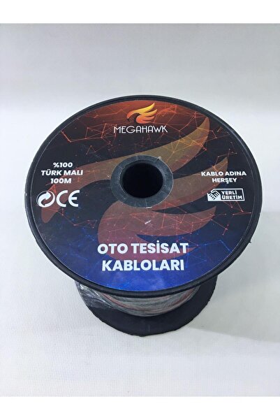 MEGAHAWK SES TESİSAT KABLOSU - 2*0,75 MM - 100 METRE