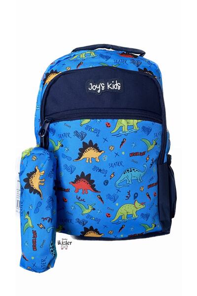 Harika ikizler Primary School Bag - Waterproof, Feeding and Pen Holder Set