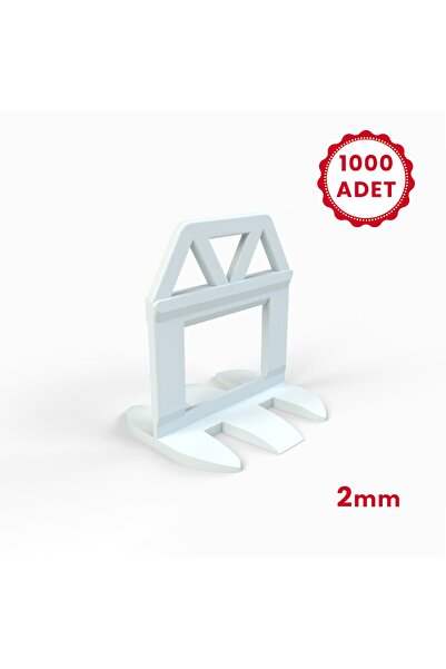 FixSeries Fayans Seramik Seviye Tespit Derz Artısı Klipsi 2 mm 1000 Adet