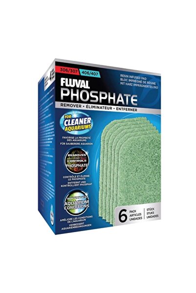 Fluval 306/307/406/407 Yedek Phopshate Remover 6 Adet