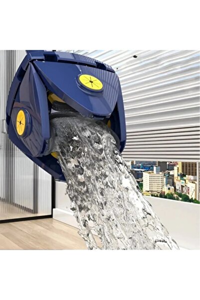 sengenegel Kare Mop Deterjan Hazneli Sıkmalı Yedek Bezli Yer Fayans Ahşap Mermer Duvar