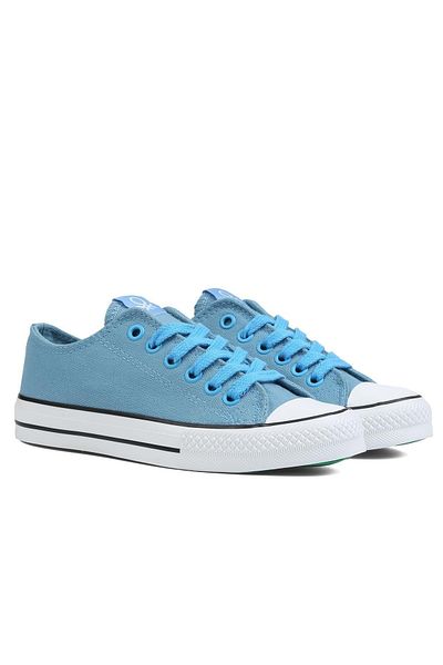 Benetton ® |   BN-90196 - Ανοιχτό μπλε - Γυναικεία αθλητικά παπούτσια