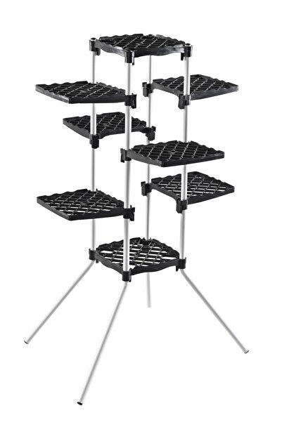 fullreyon Sebro 8 Raflı Dekoratif Çiçek Standı Çiçek Bahçesi Saksı Standı Saksılık