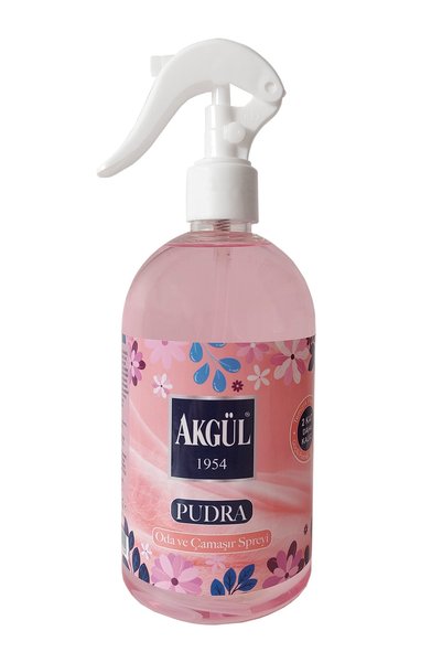 Akgül Pudra Kokulu Oda ve Çamaşır Spreyi 500 ml
