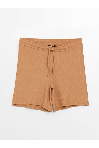 LC Waikiki Comfortable Fit Maternity Shorts with Elastic Waist