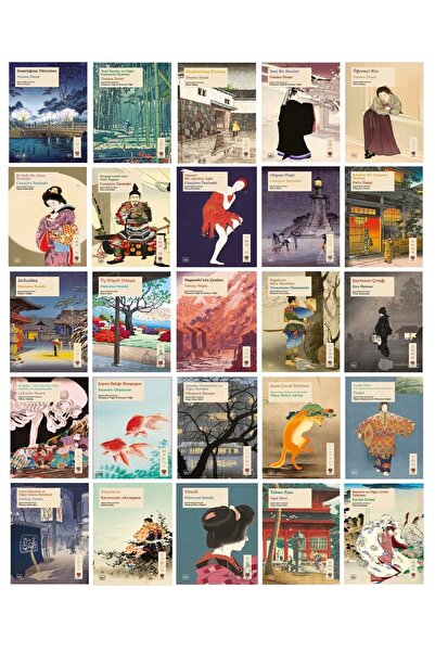 İthaki Yayınları Japon Klasikleri 25 Kitaplık Dev Set