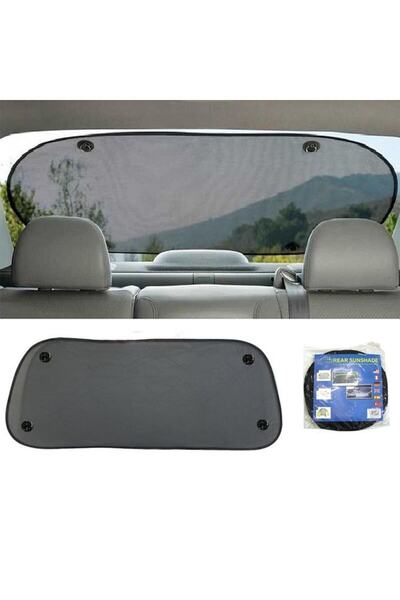 ŞüsCarOto Aksesuar Parasolar trapezoidal din sticlă neagră cu ventuză Carub p...