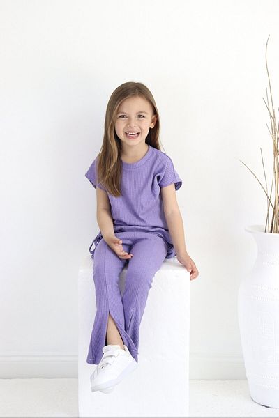 le petit sole Girl's Freda Bottom-Top Set