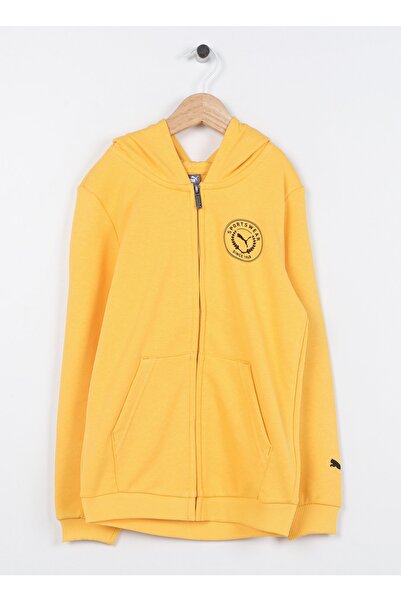 Puma Dečija žuta majica - 67997003, veličina S, FZ HOODIE TR