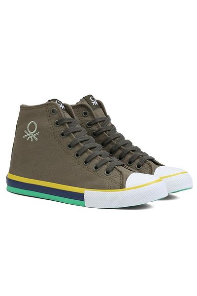 Benetton ®| BN-90192 - Khaki - Men's Sports Shoes