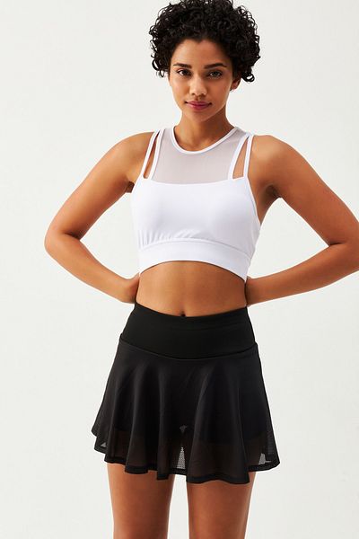 Runever Women's Tulle Detailed Sports Bustier 2300