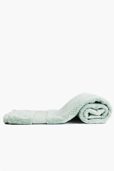 Taka Fabrics Πετσέτα κυμάτων χρώματος μέντας - 100% βαμβάκι, 40x70 εκ. Χέρι πρόσωπο επισκεπτών