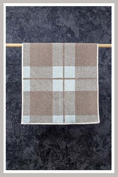 Class 100% Combed Cotton 50x100 Yarn Dyed Set of 2 Plaid V1
