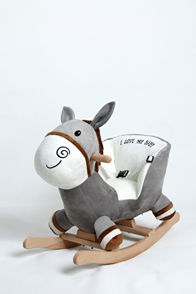 Genel Markalar Babygo Sallanan Peluş Eşek