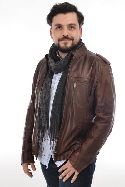 Dosimira Denim Siyah Erkek Fular