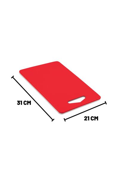 Melkan Home Cutting Board Medium Size Red Color Cutting Board