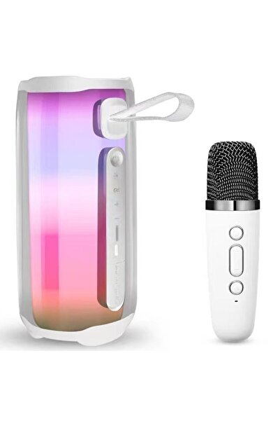 Fogy Pluse 5 Mikrofonlu RGB Kablosuz Soundbar Multimedya Hoparlör Speaker Blu...
