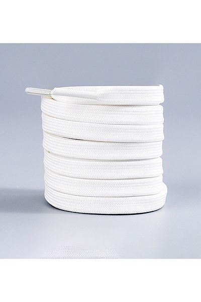 AiryFooT Shoelaces 120 Cm Flat Converse White 1 Pair