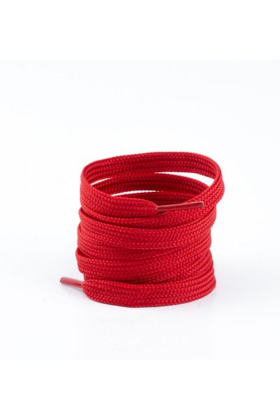 AiryFooT Shoelaces 120 cm Flat Converse Red 1 Pair