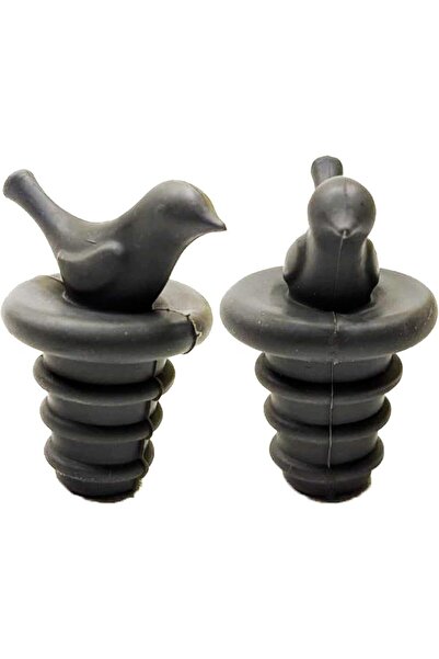 Reis 4' Lü Silikon Kuş ve Kelebek Şişe Tıpası,yağdanlık Tıpası,sirkelik Tıpası