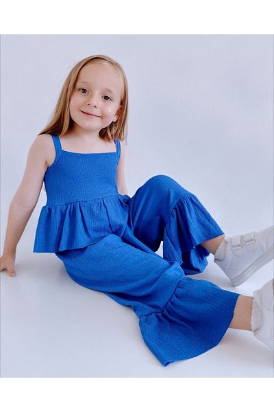 Kids navy jumpsuit sales