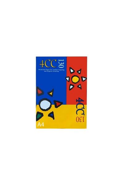 4CC Premium Paper 4 CC Gramajlı Fotokopi Kağıdı A4 130 Gr 500 Lü