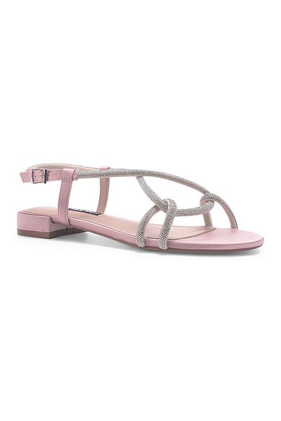 Nine West Nude Colored Women's Flat Sandals - Nayeme2 3Fx