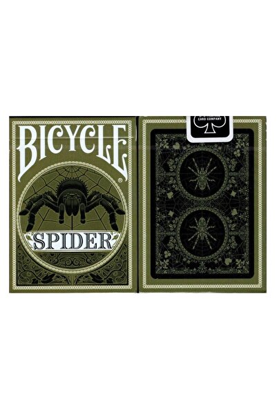 OyuncaklarÜlkesi Bicycle Spider Oyun Kağıdı Kartı Premium iskambil Kartları D...