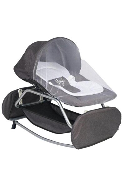 Pashababy Sallanır Lüx Anadizi Anakucağı Yer Beşiği Ana Kucağı Gri