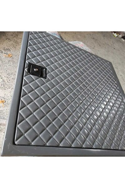 Fiber HAVUZ MAKİNA DAİRESİ KAPAĞI 100x100 antresit gri